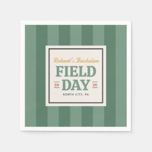 Servilleta De Papel Fiesta de bachiller en el campo