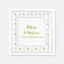 Fiesta de bachillerato de oliva azul de Bikinis y