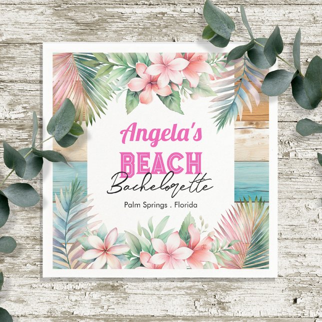 Servilleta De Papel Fiesta de bachillerato de playa tropical (Subido por el creador)
