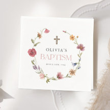 Fiesta de bautismo Chica floral de primavera de fl