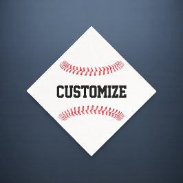 Servilleta De Papel Fiesta de béisbol o Personalizado de Banquetes de 