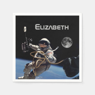 Servilleta De Papel Fiesta de Caminata Astronauta Personal