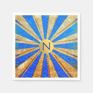 Servilleta De Papel Fiesta de Carnaval de Circo Antiguo con Hojas de O