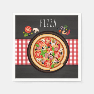 Servilleta De Papel Fiesta de cena pizza