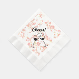 Servilleta De Papel Fiesta de cócteles de Cheers