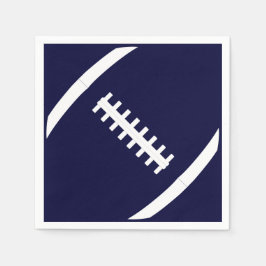 Servilleta De Papel Fiesta de cócteles de equipo de fútbol de color pe