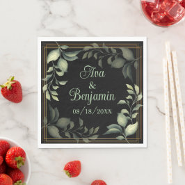 Servilleta De Papel Fiesta de cócteles elegante y personalizado