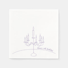 Servilleta De Papel Fiesta de Coquette Renacimiento Suave de Rococo co