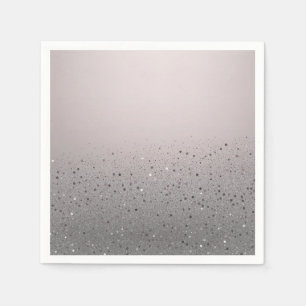 Servilleta De Papel Fiesta de cumpleaños 16 de la Purpurina Rosa Rubor