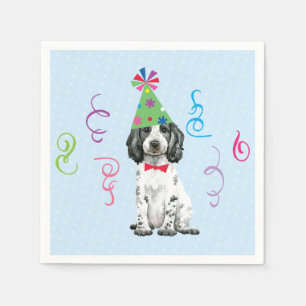 Servilleta De Papel Fiesta de cumpleaños Cocker inglés Spaniel Napkins