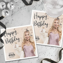 Fiesta de Cumpleaños con Foto Personalizada