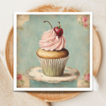 Fiesta de Cumpleaños con Té y Cupcakes Rosados Vin