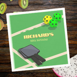 Servilleta De Papel Fiesta de cumpleaños con temas de pelota para depo