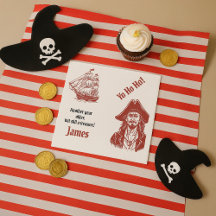 Fiesta de cumpleaños con temática pirata personali