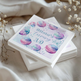 Servilleta De Papel Fiesta de cumpleaños de Bath neutra de género