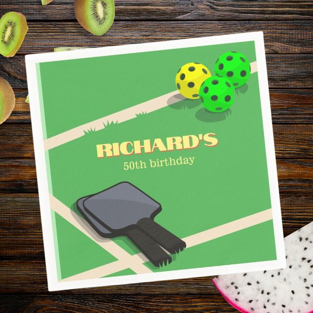 Servilleta De Papel Fiesta de Cumpleaños de Deportes Temáticos de Pick (Subido por el creador)