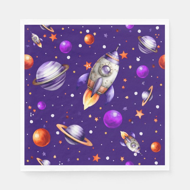 Servilleta De Papel Fiesta de cumpleaños de despedida (Anverso)