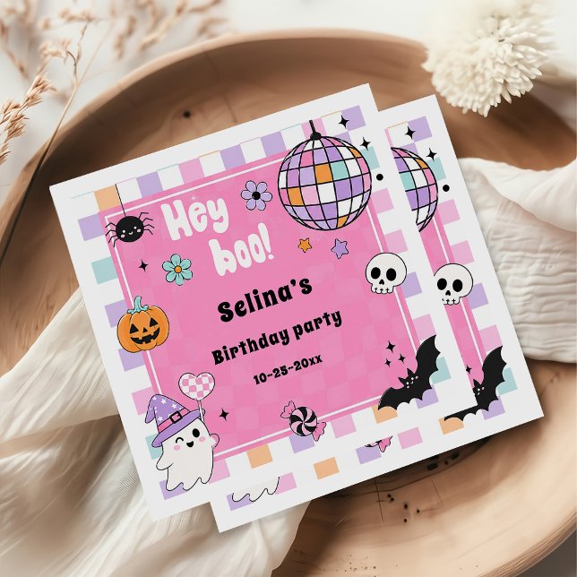 Servilleta De Papel fiesta de cumpleaños de Halloween (Subido por el creador)