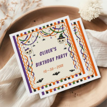 Fiesta de cumpleaños de Halloween caprichosa