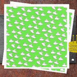 Servilleta De Papel Fiesta de cumpleaños de Helicopter