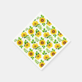 Servilleta De Papel Fiesta de cumpleaños de la casa de campo del patró