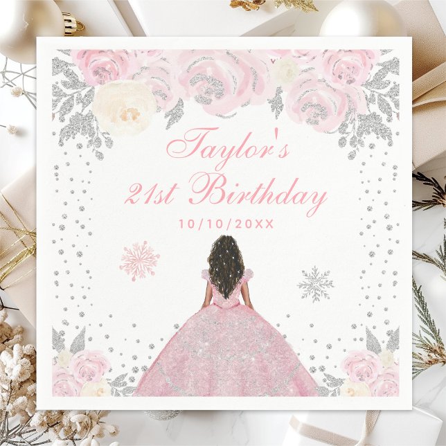Servilleta De Papel Fiesta de Cumpleaños de la Princesa de Invierno Ro (Subido por el creador)
