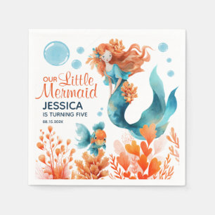 Servilleta De Papel Fiesta de cumpleaños de los niños Chicas de la mod