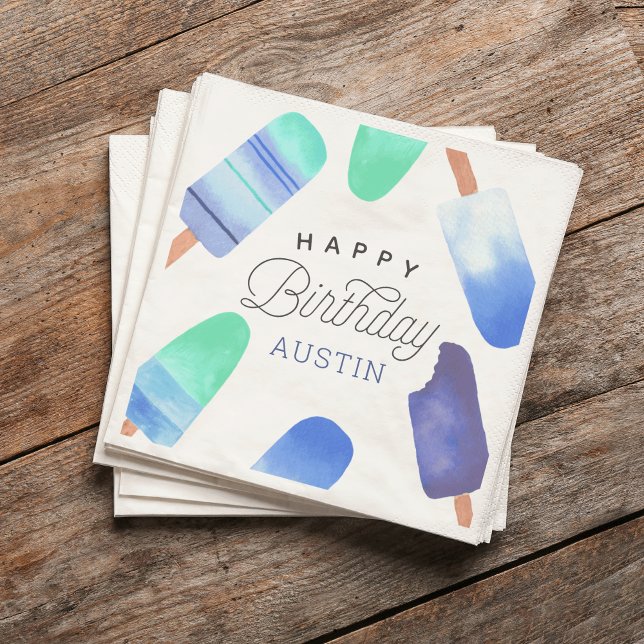 Servilleta De Papel Fiesta de Cumpleaños de Niños con Personalización  (Subido por el creador)