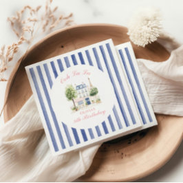 Servilleta De Papel Fiesta de cumpleaños de París Café parisino Té