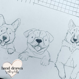 Servilleta De Papel Fiesta de cumpleaños de Puppy Paw-ty