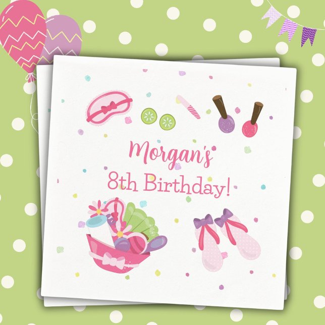 Servilleta De Papel fiesta de cumpleaños de Spa (Subido por el creador)