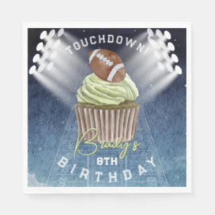 Servilleta De Papel Fiesta de cumpleaños de toque de fútbol