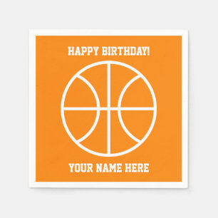 Servilleta De Papel fiesta de cumpleaños de un niño con tema de balonc