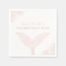 Fiesta de cumpleaños del Chica de Sirenas Rosadas