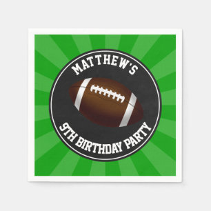 Servilleta De Papel Fiesta de cumpleaños del fútbol
