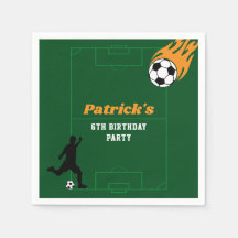 Fiesta de cumpleaños del fútbol infantil