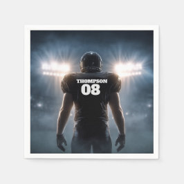 Servilleta De Papel Fiesta de cumpleaños del fútbol personalizado