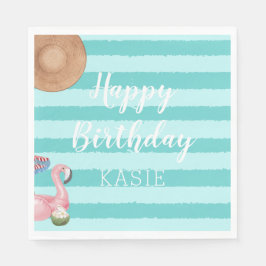 Servilleta De Papel Fiesta de cumpleaños del grupo de chicas