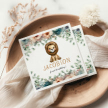 Fiesta de cumpleaños del niño de animales salvajes