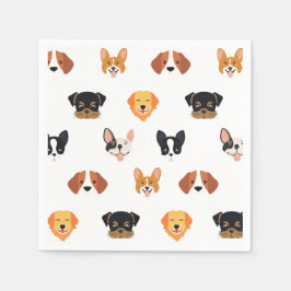 Servilleta De Papel Fiesta de cumpleaños del perro