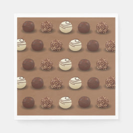 Servilleta De Papel Fiesta de cumpleaños del super dulce chocolate