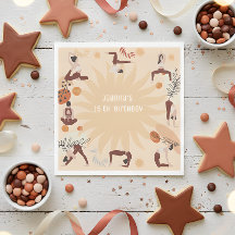 Fiesta de cumpleaños del yoga