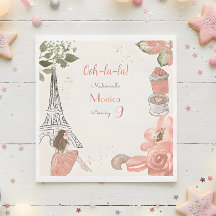 Fiesta de cumpleaños francesa temática de París