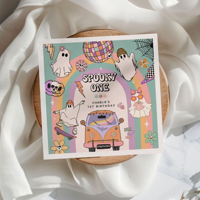 Servilleta De Papel Fiesta de cumpleaños número 1 divertida y espeluzn (Subido por el creador)