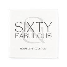 Fiesta de cumpleaños número 60 moderna y fabulosa 