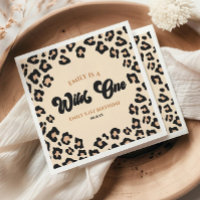 Fiesta de cumpleaños número uno con estampado de l