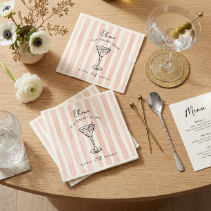 Servilleta De Papel Fiesta de cumpleaños personalizada de más edad de 