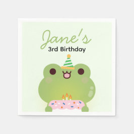 Servilleta De Papel Fiesta de cumpleaños simple y divertida