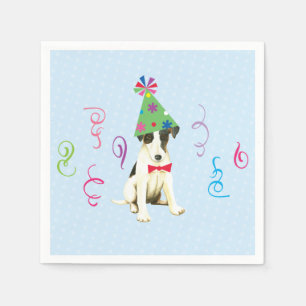 Servilleta De Papel Fiesta de cumpleaños Smooth Fox Terrier