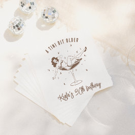 Servilleta De Papel Fiesta de cumpleaños un poco más vieja de Trinidad